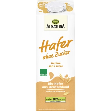 Alnatura Hafer Drink ohne Zucker 1L