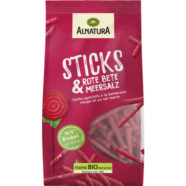 Alnatura Bio Sticks Rote Bete & Meersalz