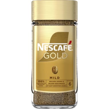 Nescafe Gold mild Löskaffee