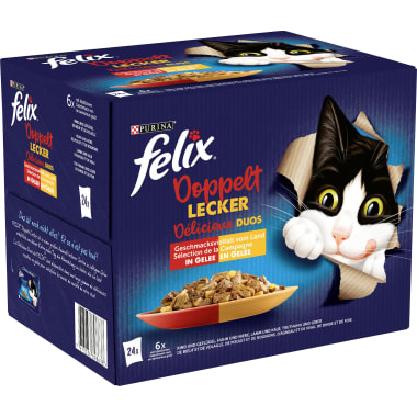 Purina Felix Doppelt Lecker Fleisch
