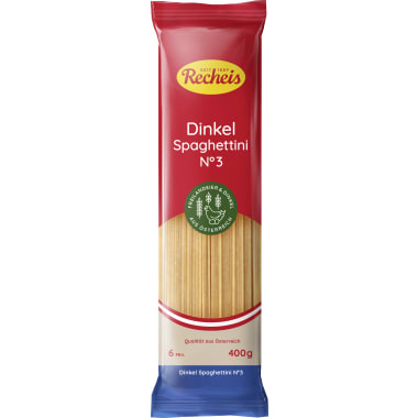 Recheis Dinkel Spaghettini Nr. 3