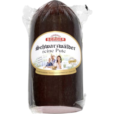 Sorger Schwarzwälder reine Pute 1/2 Stange