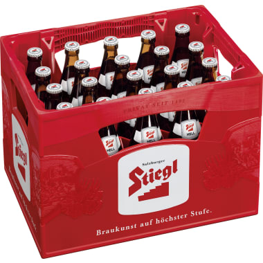 Stiegl Hell Kiste 0,5 Liter