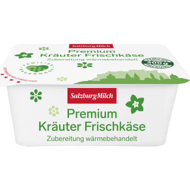 SalzburgMilch Premium Frischkäse Kräuter