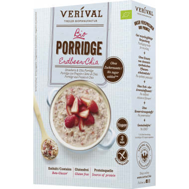 Verival Erdbeer Chia Porridge