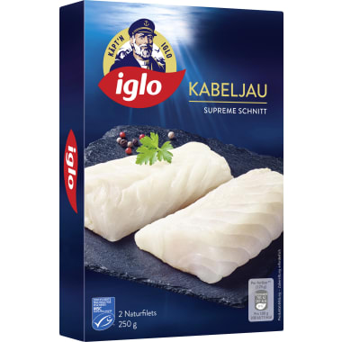 Iglo Kabeljau Naturfilets MSC