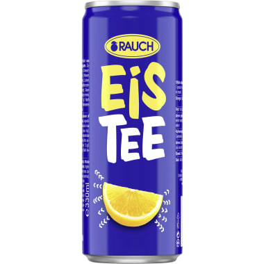 Rauch Eistee Zitrone 0,33l Dose