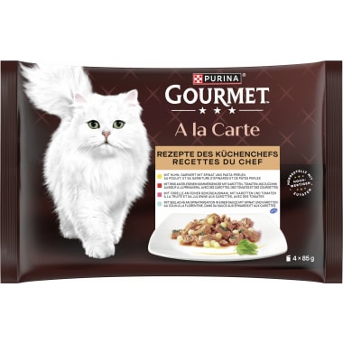 Purina Gourmet A La Carte Fleisch Katzenfutter