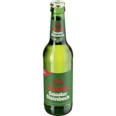 Zillertal Bier Gauder Steinbock 0,33 Liter