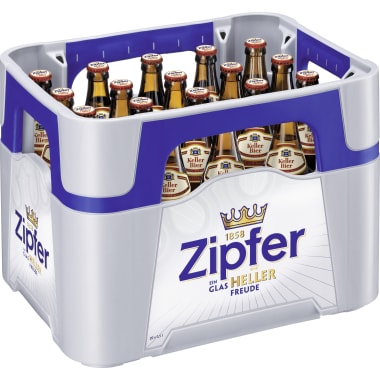 Zipfer Kellerbier Kiste 20x 0,5 Liter