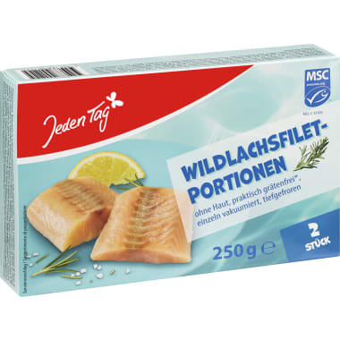 Jeden Tag Wildlachsfilet MSC
