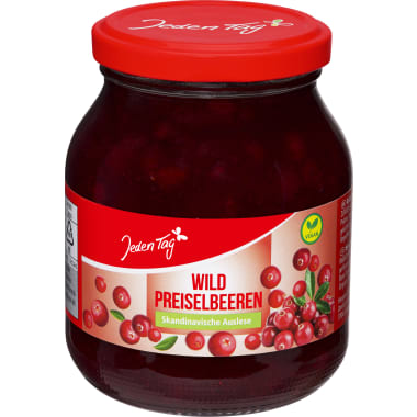 Jeden Tag Konfitüre Wildpreiselbeere