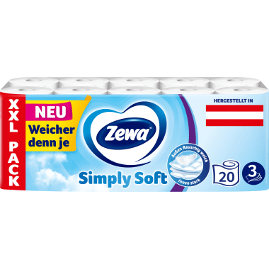 Zewa Comfort Toilettenpapier weiß 3-lagig