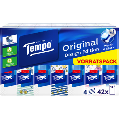 Tempo Taschentücher Classic 4-lagig