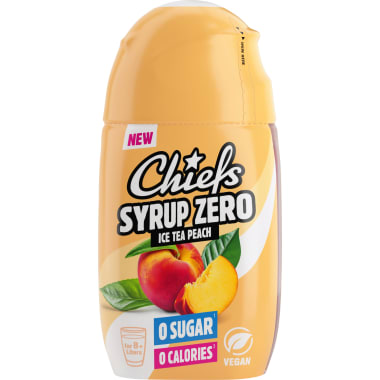 Chiefs Syrup Zero Ice Tea Peach