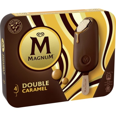 Eskimo Magnum Double Caramel 4er-Packung