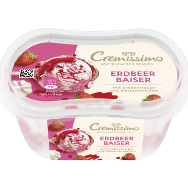 Eskimo Cremissimo Erdbeer Baiser Eis
