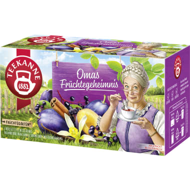 Teekanne Früchtegarten Omas Früchtegeheimnis