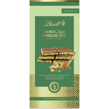 Lindt Dubai Style Tafel Milch