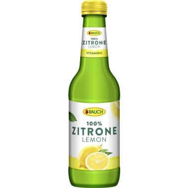 Rauch Zitronensaft 100% 0,25 Liter