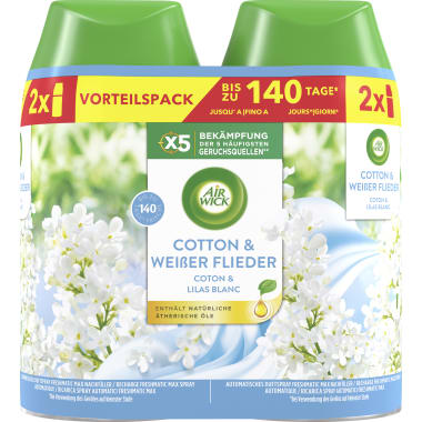 Air Wick Life Scents Cotton Nachfüller 2er-Packung