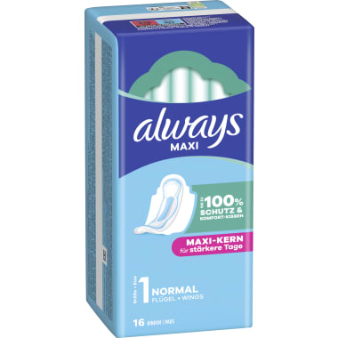 Always Maxi Binden Normal Plus
