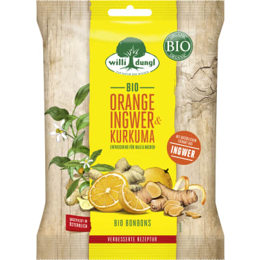 Willi Dungl Bonbon Orange-Ingwer-Kurkuma