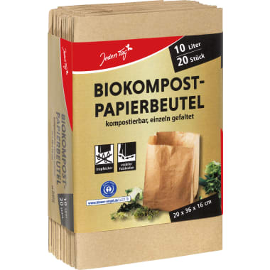 Jeden Tag Bio Bio-Müllbeutel 10 Liter