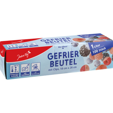 Jeden Tag Gefrierbeutel