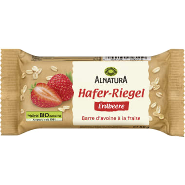 Alnatura Hafer Riegel Erdbeere