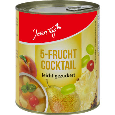 Jeden Tag 5-Fruchtcocktail
