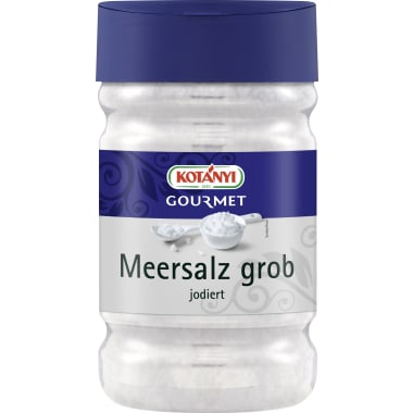 Kotanyi Meersalz jodiert grob Dose
