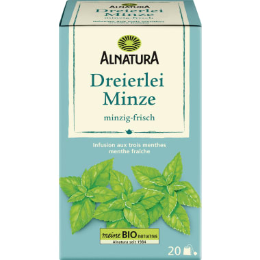 Alnatura Bio Minze Dreierlei Tee