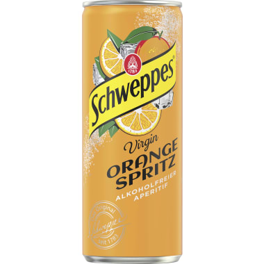 Schweppes Virgin Orange Spritz Dose 0,33 Liter