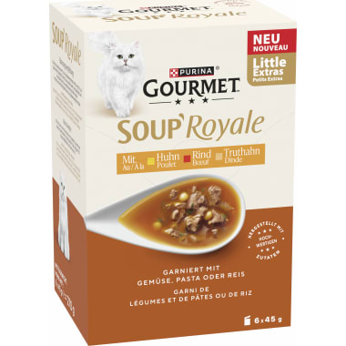 Purina Gorumet Soup Royale Fleisch Sortiert