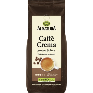 Alnatura Bio Caffè Crema ganze Bohne