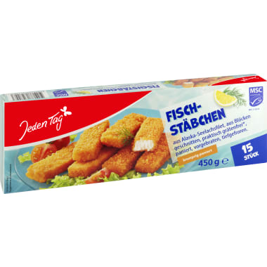 Jeden Tag Fischstäbchen