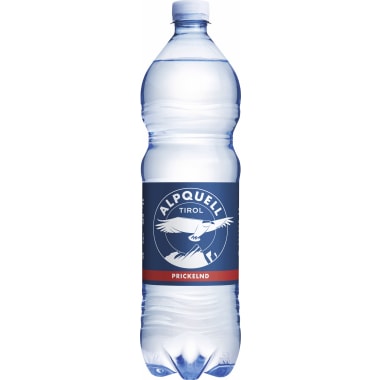 Alpquell Mineralwasser prickelnd 1,0 Liter