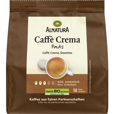 Alnatura Bio Caffè Crema mild 18 Pads