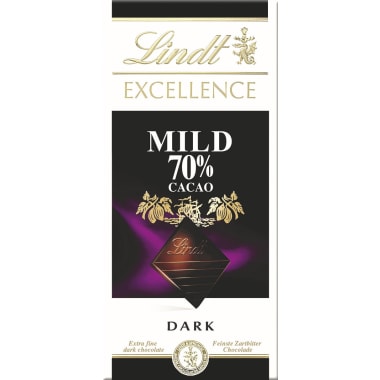 Lindt Schokolade Excellence 70% Kakao mild