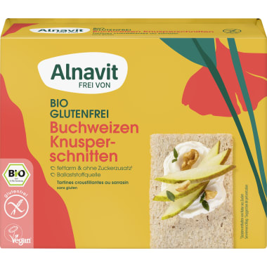 Alnavit Bio Knusperbrot Buchweizen