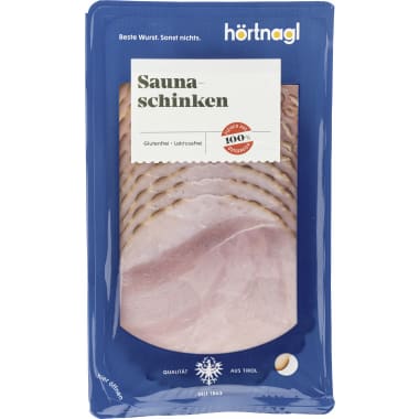 Hörtnagl Saunaschinken geschnitten