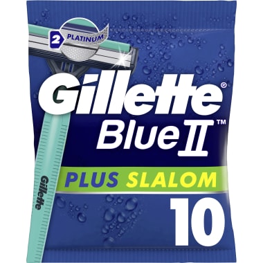 Gillette Blue 2 Plus Slalom Einwegrasierer 10er-Packung