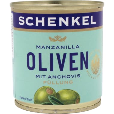 Schenkel Oliven mit Anchovis