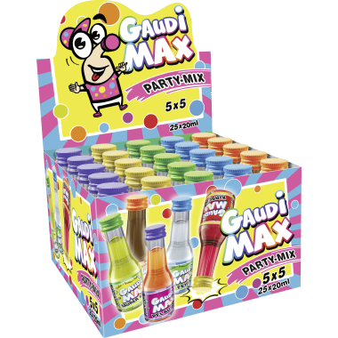 Gaudi-Max Party-Mix 16,8% 0,02Liter