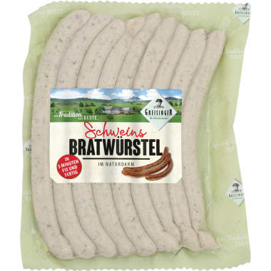 Greisinger Schweinsbratwürstel
