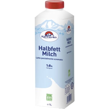 Kärntnermilch Halbfettmilch länger frisch 1,8%