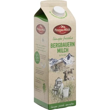 Pinzgau Milch Bergbauernmilch länger frisch 3,5% 1,0 Liter