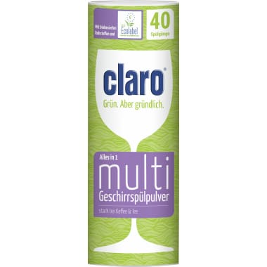 Claro Geschirrspülpulver Multi 40AW