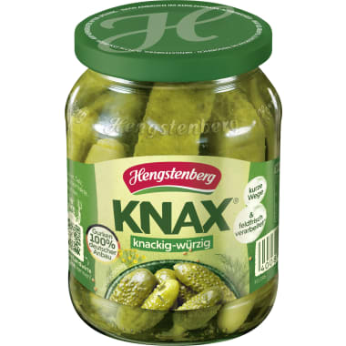 Hengstenberg Knax Gewürzgurken